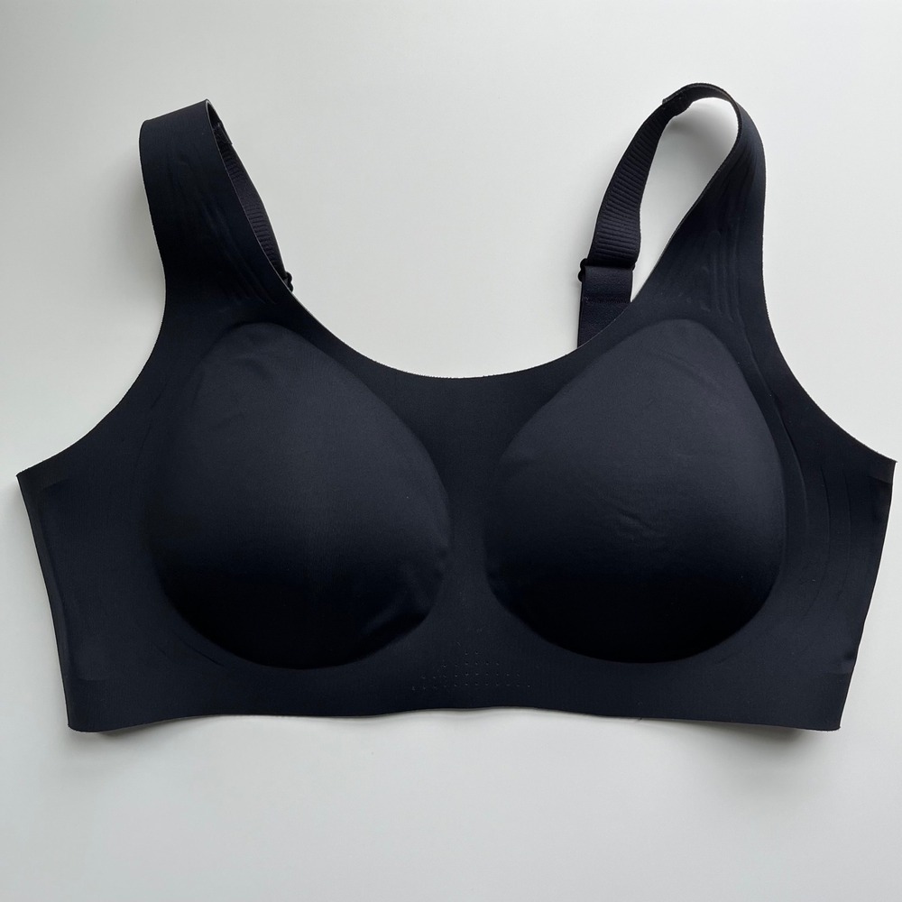 Momcozy CoolFit Seamless Regular Bra XL Plus‎ Black